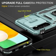 Ударопрочный чехол Camshield Army Ring для Samsung Galaxy A23 4G Зеленый / Light Green