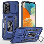 Ударопрочный чехол Camshield Army Ring для Samsung Galaxy A23 4G Синий / Navy