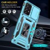 Ударопрочный чехол Camshield Army Ring для Samsung Galaxy A33 5G Голубой / Light Blue