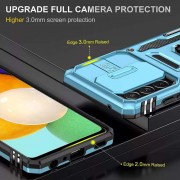 Ударопрочный чехол Camshield Army Ring для Samsung Galaxy A33 5G Голубой / Light Blue