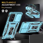 Ударопрочный чехол Camshield Army Ring для Samsung Galaxy A33 5G Голубой / Light Blue