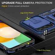 Ударопрочный чехол Camshield Army Ring для Samsung Galaxy A33 5G Синий / Navy