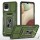 Ударопрочный чехол Camshield Army Ring для Samsung Galaxy M53 5G Оливковый / Army Green