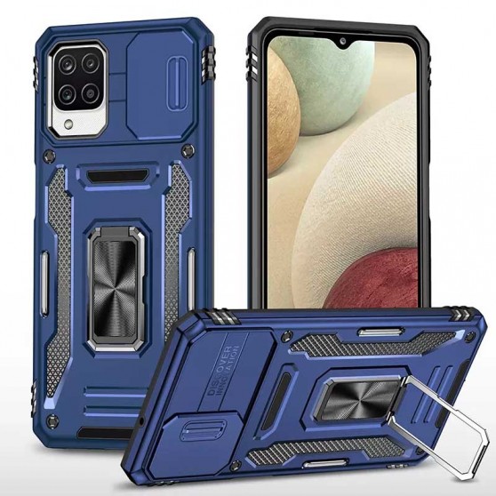 Ударопрочный чехол Camshield Army Ring для Samsung Galaxy M53 5G Синий / Navy