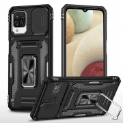 Противоударный чехол для Samsung Galaxy M53 5G Camshield Army Ring Черный / Blac