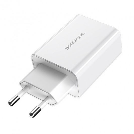 СЗУ Borofone BA21A Long journey QC3.0 3A (1USB-A) Белый - изображение 2