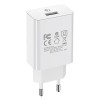 Зарядний пристрій для телефона - Borofone BA21A Long journey QC3.0 (1USB/3A) Білий
