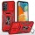 Ударопрочный чехол Camshield Army Ring для Samsung Galaxy A13 4G / A04s Красный / Red
