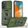 Ударопрочный чехол Camshield Army Ring для Samsung Galaxy A13 4G / A04s Оливковый / Army Green
