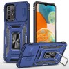 Ударопрочный чехол для Samsung Galaxy A13 4G - Camshield Army Ring Синий / Navy