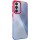 Чехол TPU+PC Fresh sip series для Samsung Galaxy A33 5G Синий / Розовый