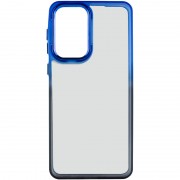 Чехол TPU+PC Fresh sip series для Samsung Galaxy A33 5G Черный / Синий