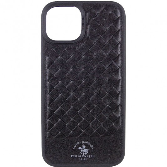 Кожаный чехол Polo Santa Barbara для Apple iPhone 14 (6.1") Black