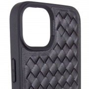 Кожаный чехол для Apple iPhone 14 (6.1"") - Polo Santa Barbara Black