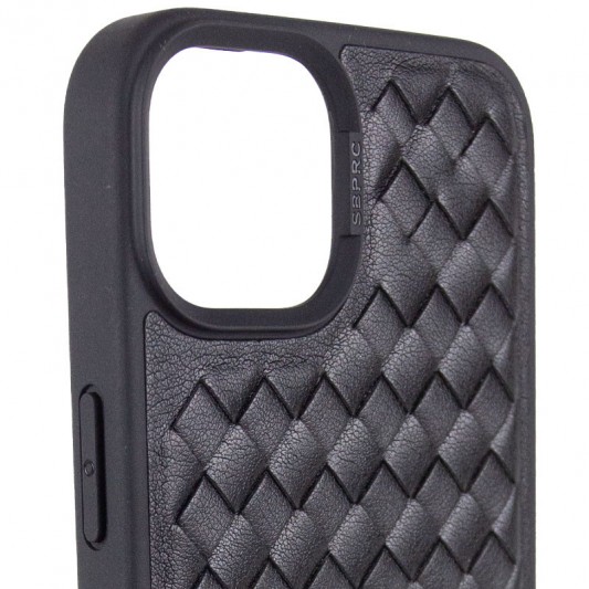 Кожаный чехол Polo Santa Barbara для Apple iPhone 14 (6.1") Black - изображение 3