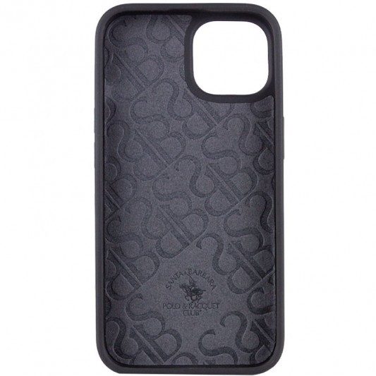 Кожаный чехол Polo Santa Barbara для Apple iPhone 14 (6.1") Black - изображение 5