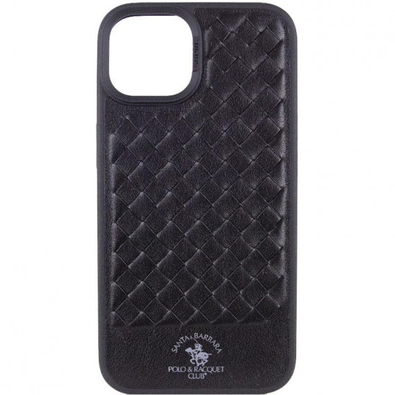 Шкіряний чохол для Apple iPhone 14 (6.1"") - Polo Santa Barbara Black