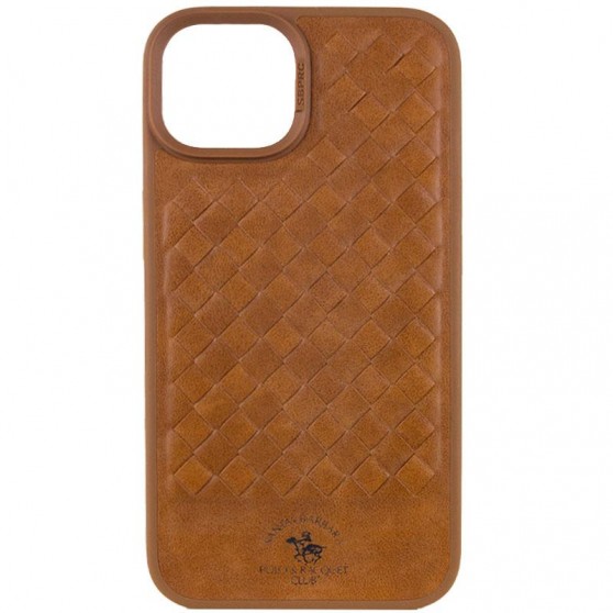 Кожаный чехол Polo Santa Barbara для Apple iPhone 14 (6.1") Brown