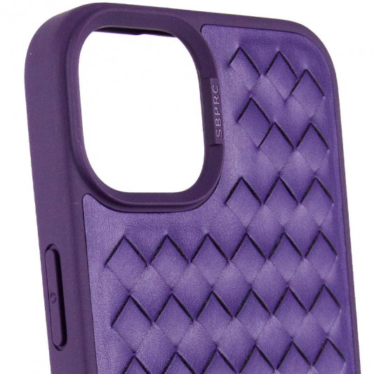 Кожаный чехол Polo Santa Barbara для Apple iPhone 14 (6.1") Purple - изображение 1