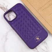 Шкіряний чохол для Apple iPhone 14 (6.1"") - Polo Santa Barbara Purple