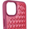 Кожаный чехол для Apple iPhone 14 (6.1"") - Polo Santa Barbara Red