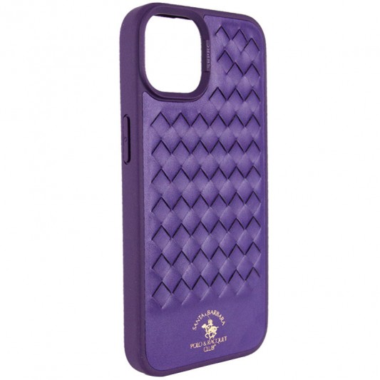 Шкіряний чохол Polo Santa Barbara для Apple iPhone 14 Plus (6.7") Purple - зображення 3 