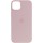Чехол Silicone case (AAA) with Magsafe для Apple iPhone 14 Pro Max (6.7") Розовый / Chalk Pink