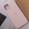 Чехол для Apple iPhone 14 Pro Max (6.7"") - Silicone case (AAA) full with Magsafe Розовый / Chalk Pink