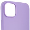 Чехол для Apple iPhone 14 Pro Max (6.7"") - Silicone case (AAA) full with Magsafe Сиреневый / Lilac