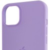 Чехол для Apple iPhone 14 Pro Max (6.7"") - Silicone case (AAA) full with Magsafe Сиреневый / Lilac