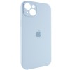 Чехол для iPhone 14 - Silicone Case Full Camera Protective (AA) Синий / Sweet Blue