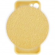 Чохол Apple iPhone 14 (6.1"") - Silicone Case Full Camera Protective (AA) Жовтий / Mellow Yellow