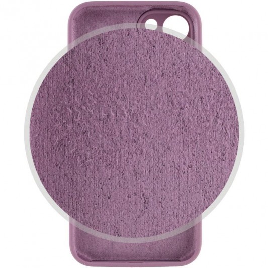 Чохол Silicone Case Full Camera Protective (AA) для Apple iPhone 14 (6.1") Ліловий / Lilac Pride - зображення 2 