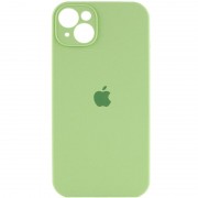 Чохол Silicone Case Full Camera Protective (AA) для Apple iPhone 14 (6.1") М'ятний / Mint