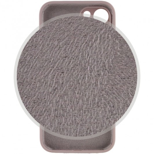 Чохол Silicone Case Full Camera Protective (AA) для Apple iPhone 14 (6.1") Сірий / Lavender - зображення 2 