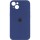 Чохол Silicone Case Full Camera Protective (AA) для Apple iPhone 14 (6.1") Синій / Deep navy
