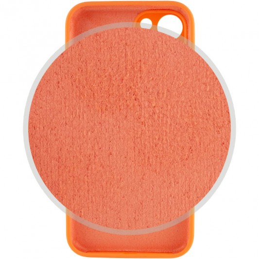 Чехол Silicone Case Full Camera Protective (AA) для Apple iPhone 14 Plus (6.7") Оранжевый / Kumquat - изображение 2