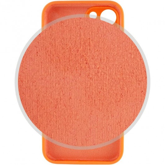 Чохол Silicone Case Full Camera Protective (AA) для Apple iPhone 14 Plus (6.7") Помаранчевий / Kumquat - зображення 2 