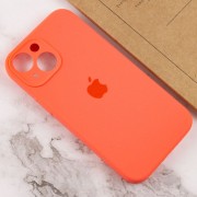 Чехол для Apple iPhone 14 Plus (6.7"") - Silicone Case Full Camera Protective (AA) Оранжевый / Pink citrus