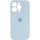Чехол Silicone Case Full Camera Protective (AA) для Apple iPhone 14 Pro (6.1") Голубой / Sweet Blue