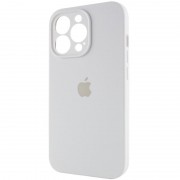 Чехол для Apple iPhone 14 Pro (6.1"") - Silicone Case Full Camera Protective (AA) Белый / White