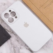 Чехол для Apple iPhone 14 Pro (6.1"") - Silicone Case Full Camera Protective (AA) Белый / White