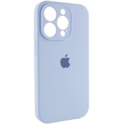 Чохол для Apple iPhone 14 Pro (6.1"") - Silicone Case Full Camera Protective (AA) Синій / Lilac Blue