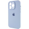 Чехол для Apple iPhone 14 Pro (6.1"") - Silicone Case Full Camera Protective (AA) Голубой / Lilac Blue