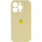 Чехол для Apple iPhone 14 Pro (6.1"") - Silicone Case Full Camera Protective (AA) Желтый / Mellow Yellow