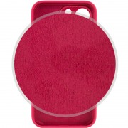 Чехол для Apple iPhone 14 Pro (6.1"") - Silicone Case Full Camera Protective (AA) Красный / Rose Red