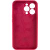 Чохол Silicone Case Full Camera Protective (AA) для Apple iPhone 14 Pro (6.1") Червоний / Rose Red