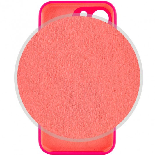 Чохол Silicone Case Full Camera Protective (AA) для Apple iPhone 14 Pro (6.1") Рожевий / Barbie pink - зображення 2 