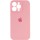 Чехол Silicone Case Full Camera Protective (AA) для Apple iPhone 14 Pro (6.1") Розовый / Light pink