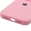 Чехол для iPhone 14 Pro Silicone Case Full Protective (Light pink)